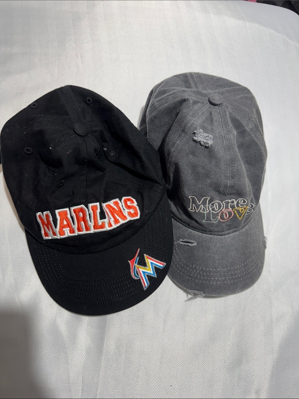 Sonoma Black and Gray Baseball Caps - Pair